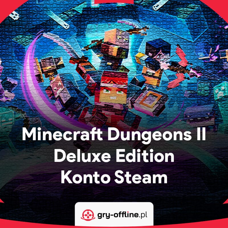Minecraft Dungeons II 2 PC Dostęp Konto Steam Deluxe